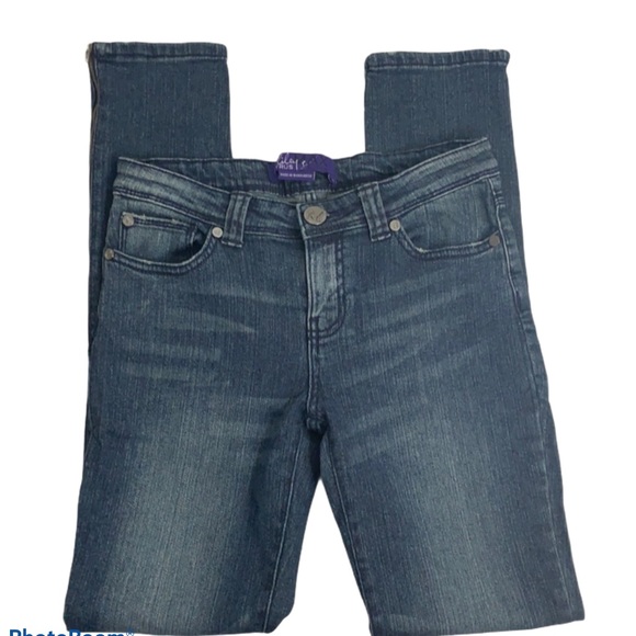 NWT Miley Cyrus Max Azria Skinny Blue Jeans Sz 9 - Picture 3 of 7